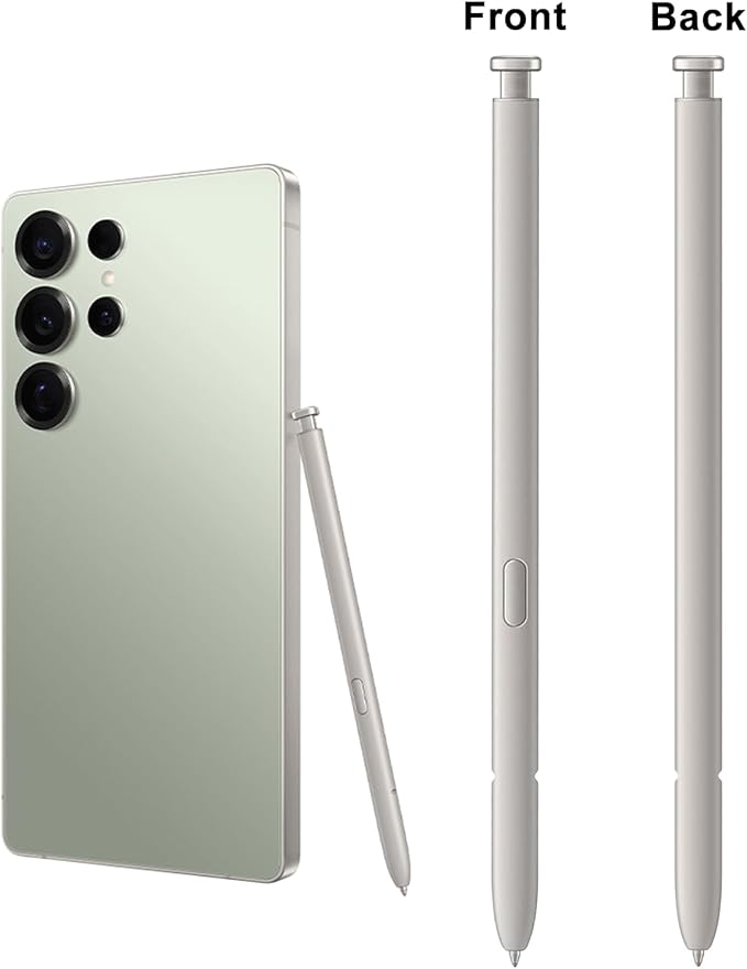 Galaxy S25 Ultra S Pen Replacement for Samsung Galaxy S25 Ultra Stylus Pen,S25 Ultra Pen Replacement for Samsung Galaxy S25 Ultra 5G 6.9 in All Versions S Pen,EJ-PS938BBEGUJ(Light Gray)