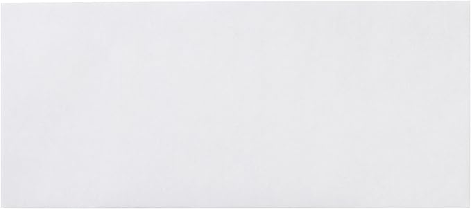 Amazon Basics #10 Security-Tinted Self-Seal Business Envelopes for Documents, Privacy, Home & Office, White, 500-Pack