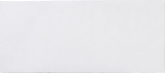 Amazon Basics #10 Security-Tinted Self-Seal Business Envelopes for Documents, Privacy, Home & Office, White, 500 Count (Pack of 5)