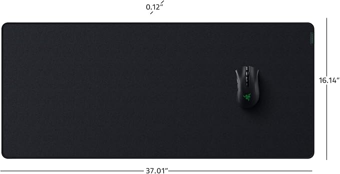 Razer Strider Chroma Hybrid Gaming Mouse Mat with Razer Chroma RGB: Hybrid Soft/Hard Mat - 19 Razer Chroma RGB Lighting Zones - Warp and Water-Resistant - Anti-Slip Base - Seamless Edges XXLarge