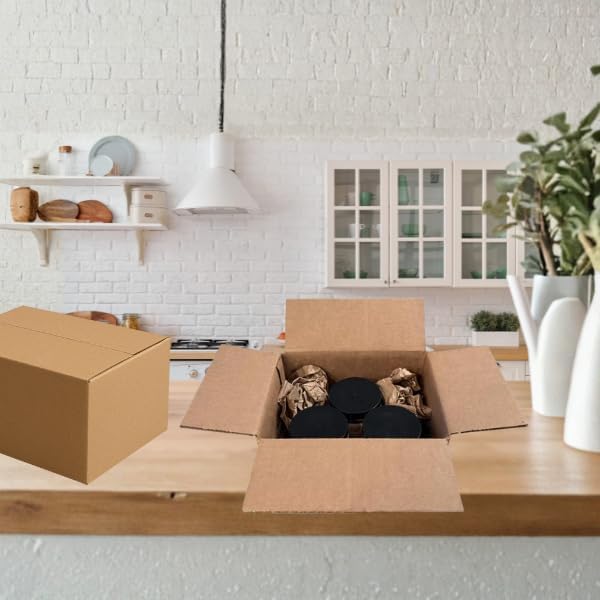 Corrugated Mail & Shipping Boxes, 10 x 8 x 6 inch, 25 pack