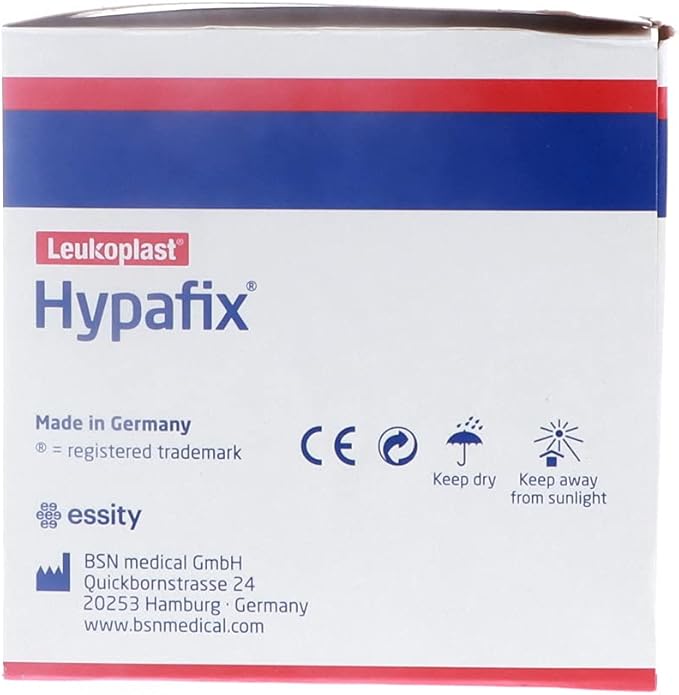 Hypafix Dressing Retention Tape 2 Inch x 10 Yards - Pack of 2 Rolls, Original Version