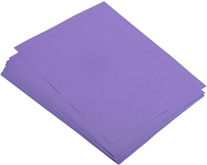 MECCANIXITY 50 Sheets Colored Copy Paper 16.5 x 11.7 Inch Printer Paper 80gsm Dark Purple for Office Printing, Document Copying, Invitations, Forms, Art Projects
