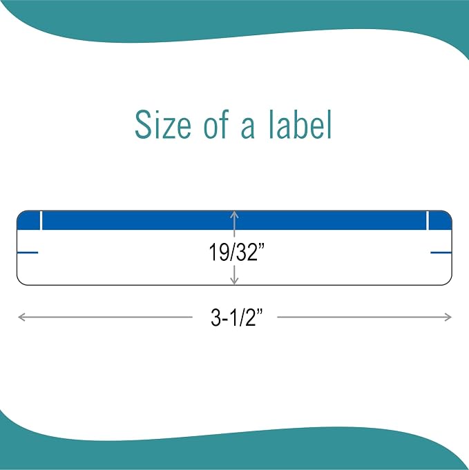 File Folder Labels 28 Sheets Light Blue File Labels a Total of 252 File Labels for File Folders