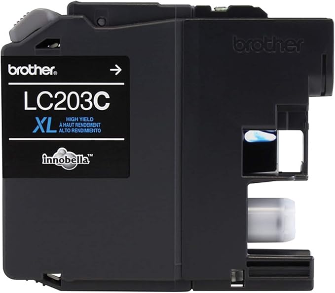 Brother Genuine High Yield Color Ink Cartridge, LC2033PKS, Replacement Color Ink Three Pack, Includes 1 Cartridge Each of Cyan, Magenta & Yellow, Page Yield Up To 550 Pages, Amazon Dash Replenishment Cartridge, LC203
