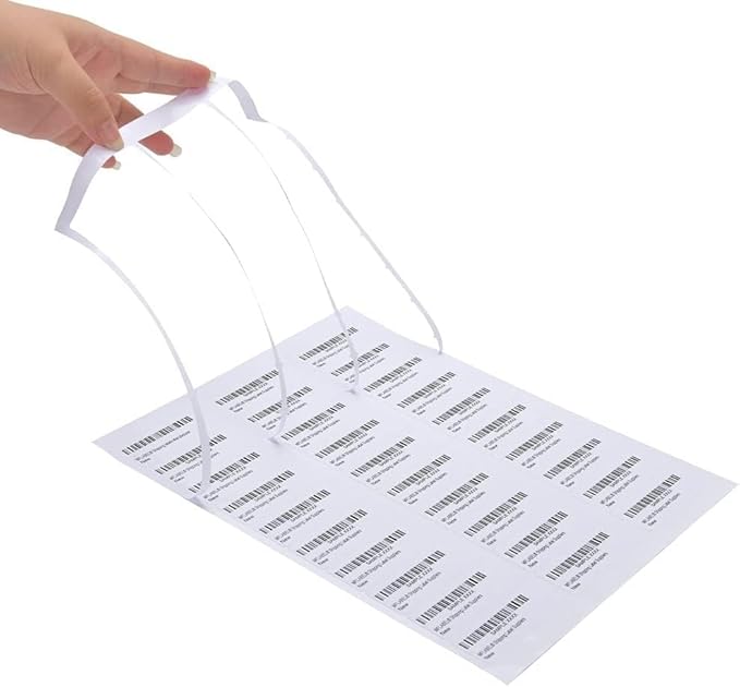 30 UP Labels 1" x2-5/8 Mailing Shipping Address FBA Label for Laser/Inkjet Printers, White Blank Sticker Name Tags, Printable Address Label (2000 Sheets, 60,000 Labels)