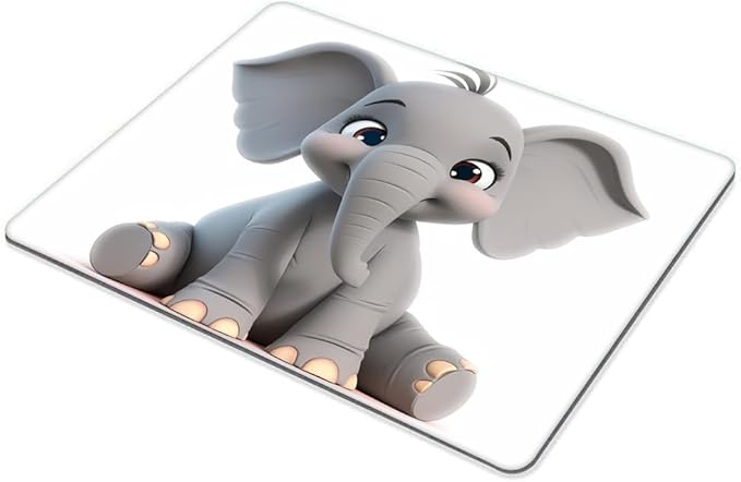 Elephant Mouse pad Customized Mousepad Non-Slip Rubber Base Mouse Pads for Computers Laptop Office Desk Accessories Mouse pad