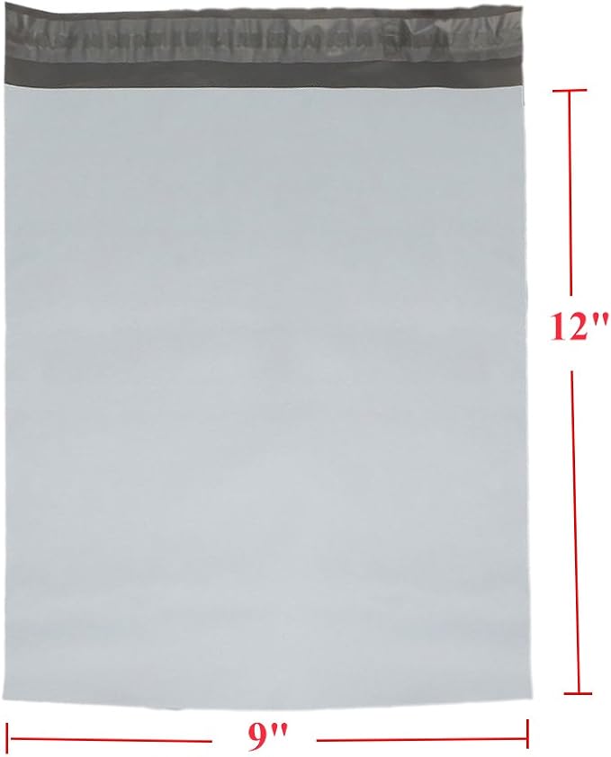 9527 Product Poly Mailers 9x12 Envelopes Shipping Bags Self Sealing, 500 Bags