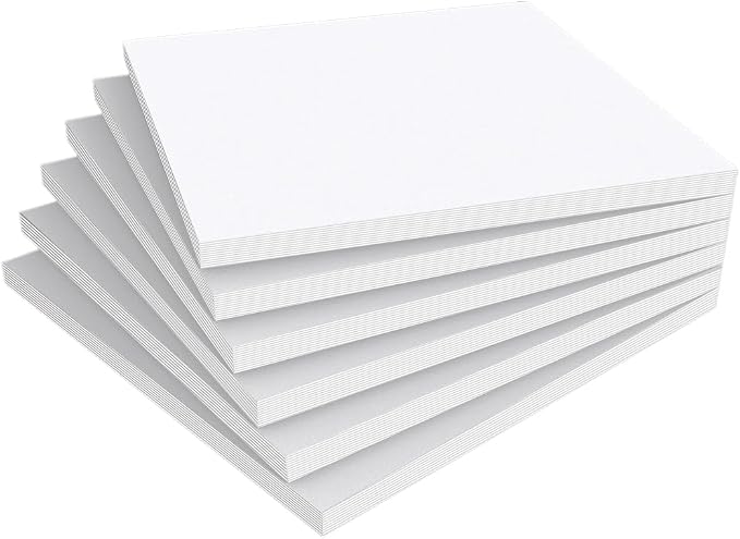 A4 Printer Paper - 100 Sheets/200 Pages Blank Copy Paper, 28lb Bond/70lb Text (105 gsm) Premium Printing Papers, 8.3" x 11.7" (210 x 297 mm)