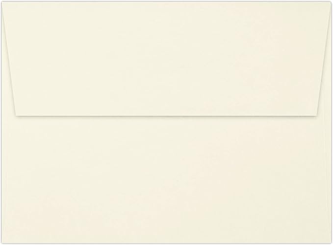 LUXPaper A7 Invitation Envelopes | 5 1/4" x 7 1/4" | Natural | 70lb. Text | 1,000 Qty