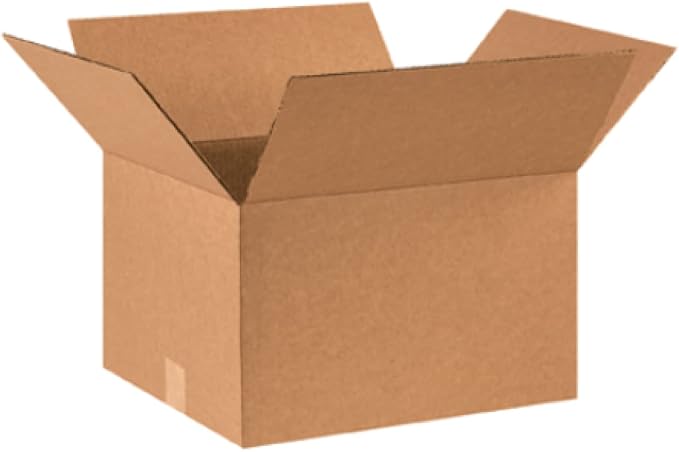 Secure Seal - 16x14x10 Pack of 25 Corrugated Cardboard Packing Shipping Mailing Moving Carton Boxes