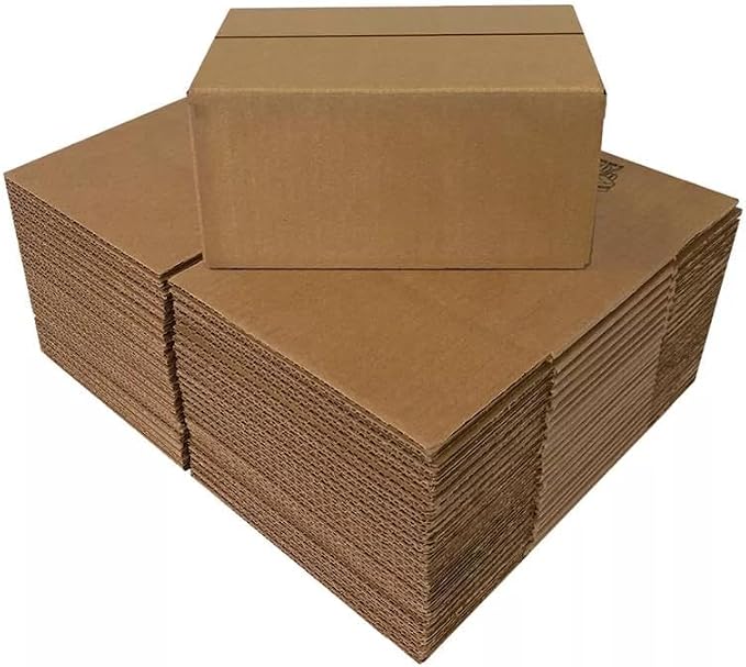 Corrugated Mail & Shipping Boxes, 12 x 9 x 6 inch, 25 Pack | Packaging Boxes