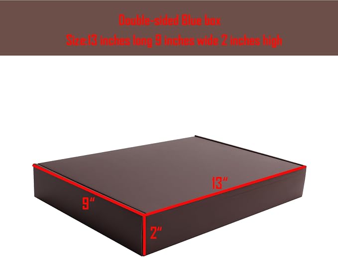 Brown Shipping Packaging Boxes Mailers E-Commerce Packing 20Pcs13×9×2 Inch | Corrugated cardboard Wraps,flat pre-folded easy assembly,online store daily shipping parcels,gifts boxes,cross-border mailing