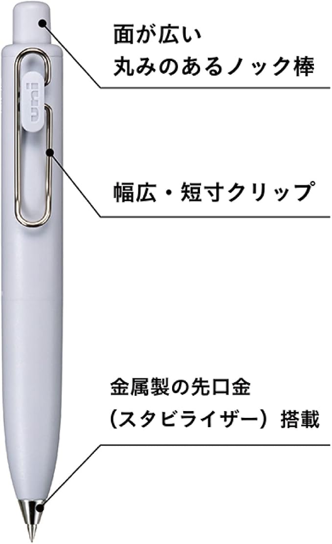 Mitsubishi Pencil UMNSP38.81 Gel Ballpoint Pen Uni-Ball One P 0.38 Soda