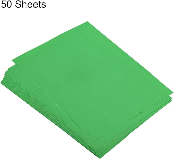MECCANIXITY 50 Sheets Colored Copy Paper 16.5 x 11.7 Inch Printer Paper 80gsm Dark Green for Office Printing, Document Copying, Invitations, Forms, Art Projects