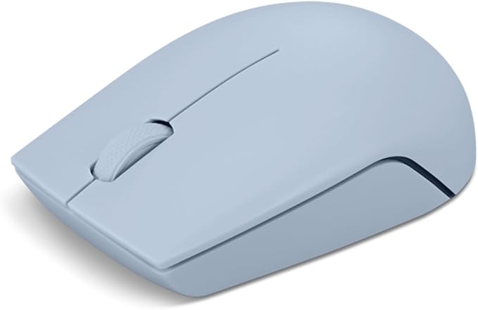 Lenovo 300 Wireless Compact Mouse – 2.4 GHz Cordless Computer Mouse for PC & Laptop with Windows – Ambidextrous Design – Optical Sensor 1000 DPI – 12-Month Battery Life – USB Nano Receiver, Black
