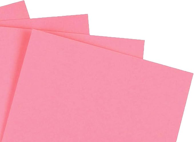 Staples Brights Colored Paper 8 1/2-Inch x 11-Inch Pink Ream 500/Ream, For Office, School & Home