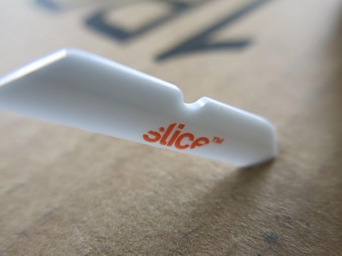 Slice 10404-CS Replacement Ceramic Blades for Slice Cutters, Finger Friendly, Lasts 11x Longer Than Metal Blades, 24 Pack