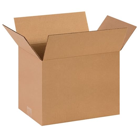 BOX USA Medium Shipping Boxes 14"L x 11"W x 11"H (25-Pack) - Corrugated Cardboard Box for Moving, Mailing, Packing, Packaging and Storage