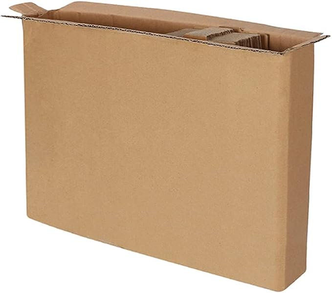 MEBRUDY 4x4x2 Inches Shipping Boxes Pack of 25, Small Corrugated Cardboard Box for Mailing Packing Literature Mailer
