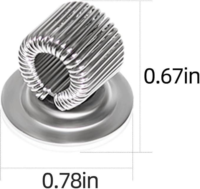 8 Pcs Manganese Steel Pen Holder Clips Self Adhesive Pencil Organizer with Adjustable Spring Loop for Erase Board Whiteboard Bulletin Board Refrigerator Map Office Home Fit Any Size (Silver)