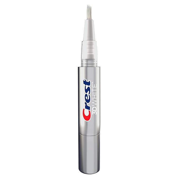 Crest 3DWhite Teeth Whitening Pen – Easy to Use, Erases Surface Stains – Up to 75 Uses per Pen – Convenient, On-The-Go Teeth Whitening Solution