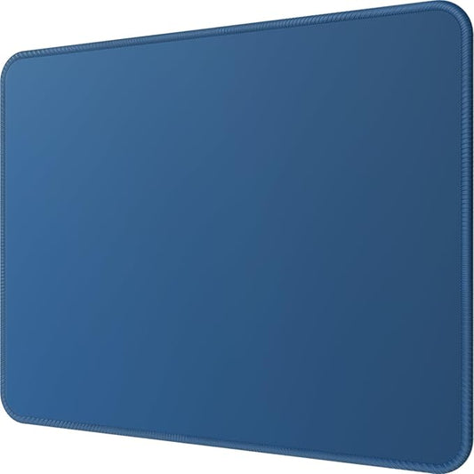 MROCO Mouse Pad [30% Larger] with Anti-Fray Stitched Edges, Premium-Textured Waterproof Surface, Non-Slip Rubber Base, Computer & Gaming Mouse Mat for Laptop, Office & Home, 8.5 x 11 in, Navy Blue