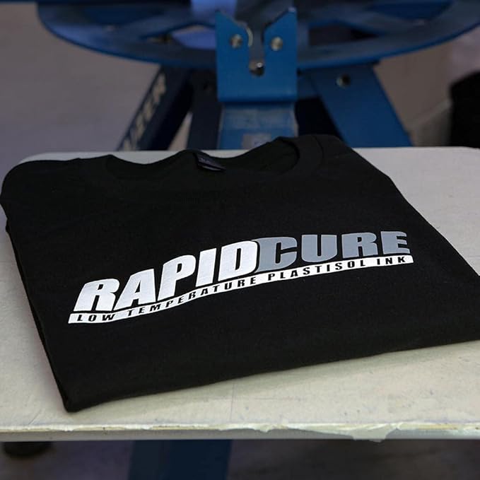 Rapid Cure® Screen Printing Ink Gray (5 Gallon - 640oz.) - Plastisol Ink for Screen Printing, Fast Curing Fabric Paint - Screen Print Direct®, USA Made