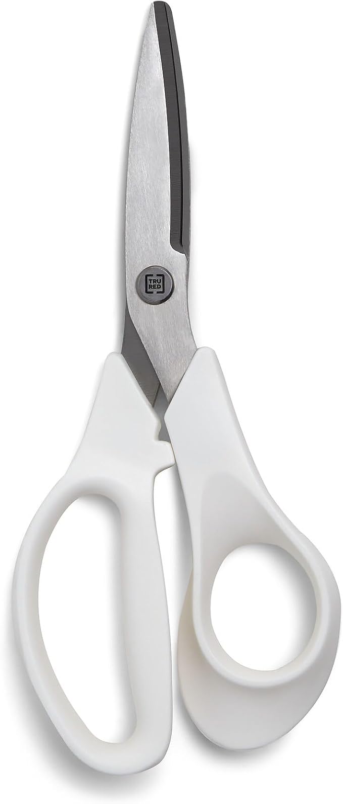TRU RED 7‑Inch Stainless Steel Scissors, Straight Handle, Right & Left Handed, 2‑Pack – Office Scissors