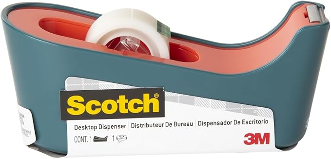 Scotch Desktop Dispenser, Great for Gift Wrapping, Mint (C18-MNT-0)