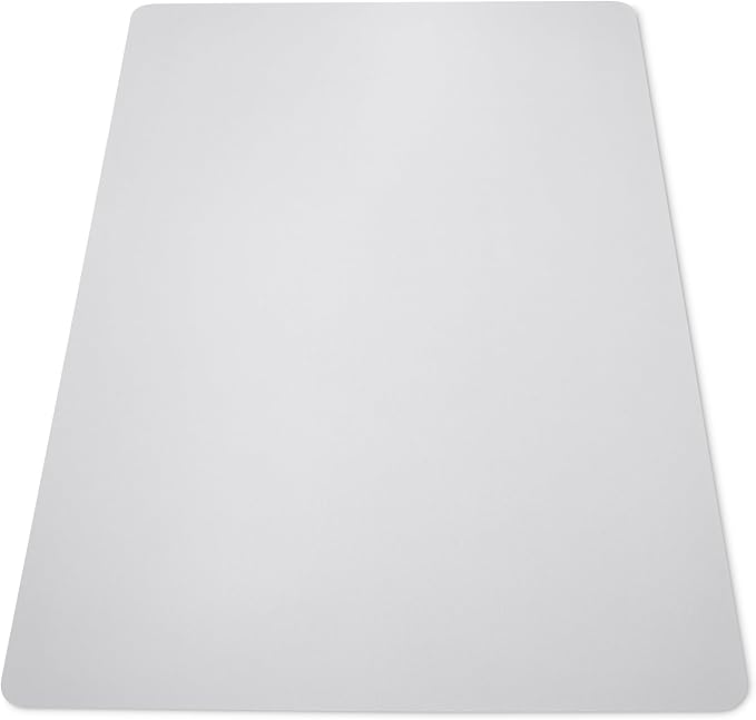 Amazon Basics Office Chair Mat for Hard Floors, 46" x 60", Clear