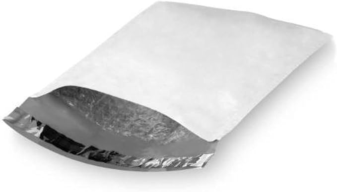 Secure Seal #000 4x8 Poly Bubble Mailers SMALL | Padded Shipping Envelope Mailers (Pack of 500)