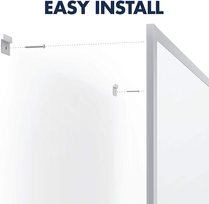 Quartet Magnetic Dry Erase White Board, 24"W x 18"H Whiteboard, Nano-Clean Surface Resists Ink Stains, Silver Aluminum Frame (SM531)