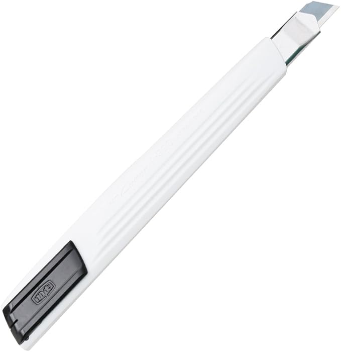 NT Cutter Ultra Sharp; Blade Utility Knife, Black And White (MNCR-A1)