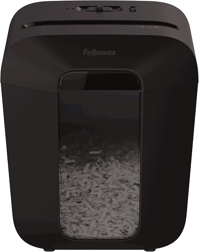 Fellowes 4402801 Powershred LX50 9-Sheet Crosscut Shredder