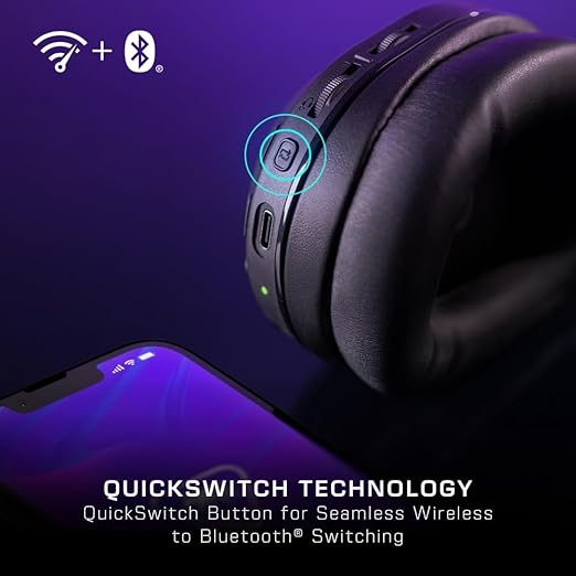 Turtle Beach Stealth 500 Wireless Gaming Headset with Mic Licensed for Xbox Series X|S, Xbox One & works via Bluetooth with PC & Mobile – 40-Hr Battery, Memory Foam Cushions, Black (Renewed)