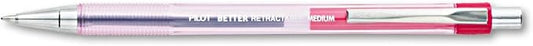 PILOT The Better Ball Point Pen Ballpoint Pens, Red Ink, 12-Pack