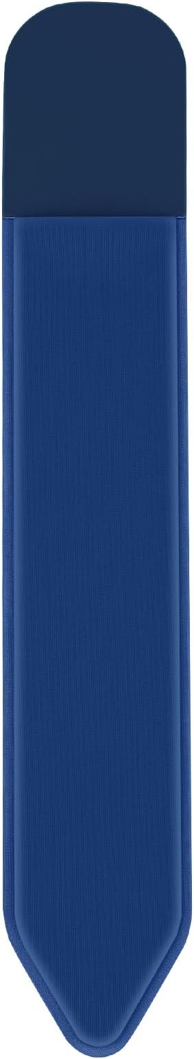 MoKo Adhesive Pencil Case Holder Sticker for Apple Pencil, Navy Blue | Elastic Pencil Pocket Pouch, Adhesive Sleeve, Attached to iPad Case, For Pro/USB-C/1st/2nd Gen and Similarly Stylus Pens