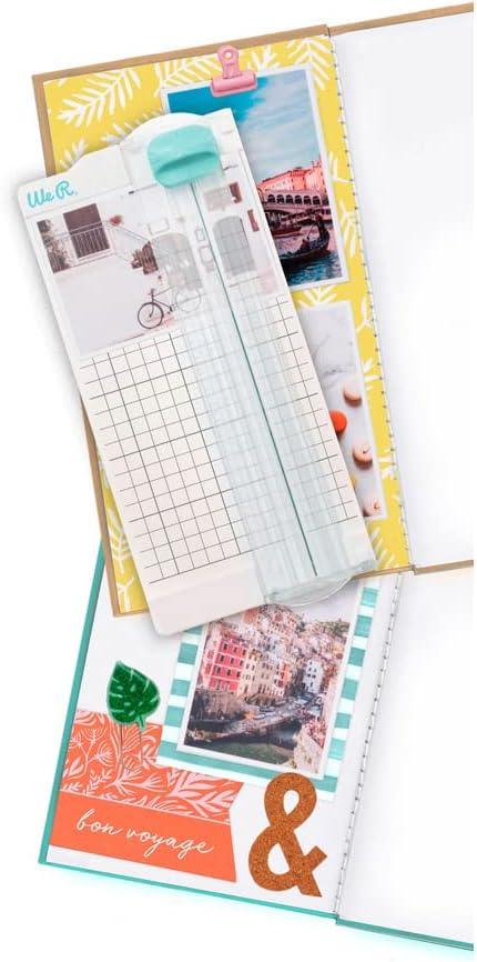 We R Memory Keepers-Mini Trimmer Tool, Paper Trimmer Card Stock Trimmer Craft Supplies Paper Crafts Trimming Tool Paper Trimmer for Crafting DIY Crafts Paper Trimmer for Card Making (Pack of 2)