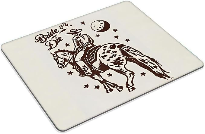 Rodeo Bachelorette Mouse pad Customized Mousepad Non-Slip Rubber Base Mouse Pads for Computers Laptop Office Desk Accessories Mouse pad