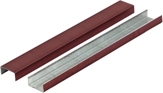 JAM PAPER Standard Size Colorful Staples - Maroon Burgundy - 5000/Box