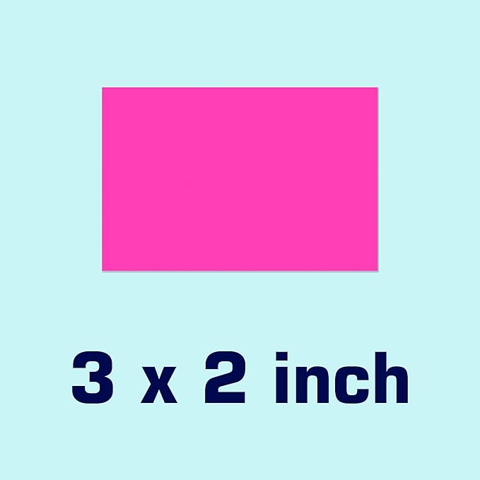 420 Pack Colored Labels Stickers, 3 x 2 inches, 14 Colors, Large Adhesive Home Moving Stickers for Packing Box