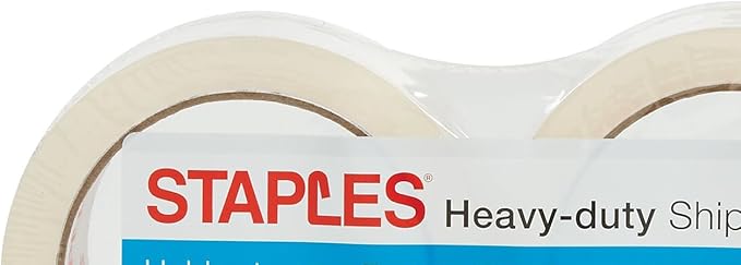 STAPLES Heavy‑Duty Shipping Tape