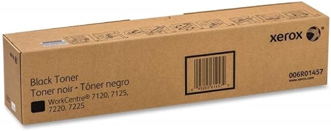 Xerox WorkCentre 7120/7125, 7220/7225, 7220i/7225i Black Toner Cartridge (22,000 Pages) - 006R01457