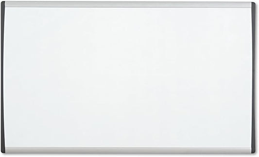 Quartet Dry Erase Board, Magnetic, 24" x 14", Whiteboard, Cubicle, Arc, Aluminum Frame (ARC2414)