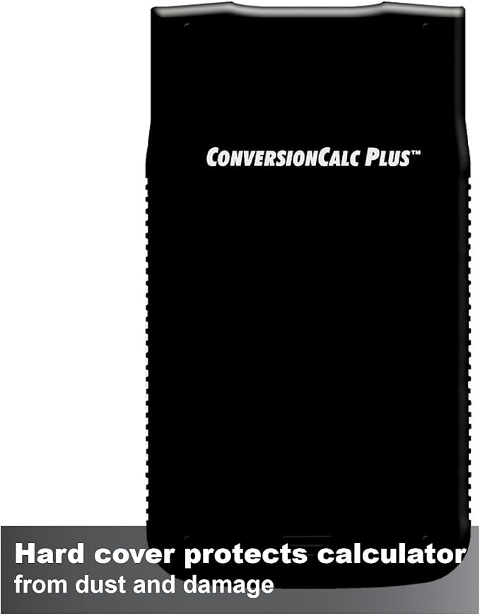 Calculated Industries 8030 ConversionCalc Plus Ultimate Professional Conversion Calculator Tool for Health Care Workers, Scientists, Pharmacists, Nutritionists, Lab Techs, Engineers and Importers, Silver