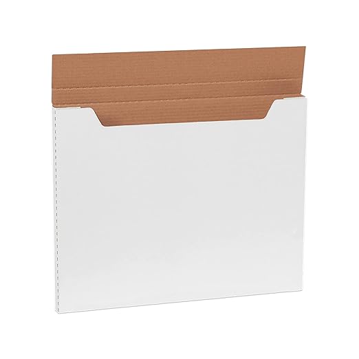 BOX USA Shipping Boxes Medium 20"L x 16"W x 1"H 20-Pack - Corrugated Cardboard Box for Moving, Mailing, Packing, Packaging and Storage