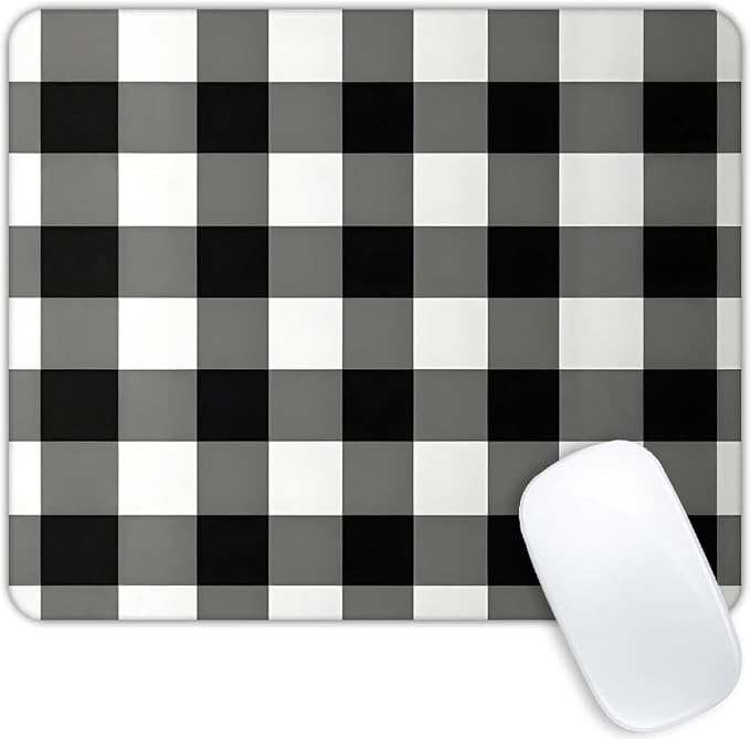Checkerboard Checkered Mouse pad Customized Mousepad Non-Slip Rubber Base Mouse Pads for Computers Laptop Office Desk Accessories Mouse pad