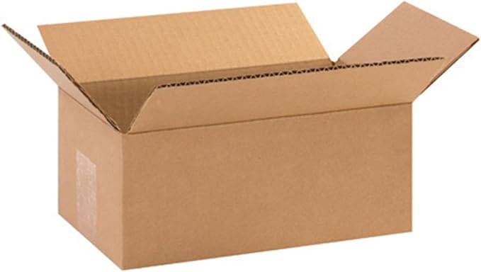 Secure Seal - 9x5x3 Pack of 100 Corrugated Cardboard Packing Shipping Mailing Moving Carton Boxes