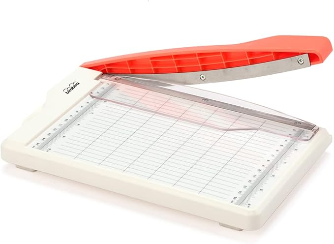 Bira Craft Guillotine Paper Trimmer, Guillotine Paper Cutter, 8.5 inch cut length, for Coupons Paper Crafts and Photos